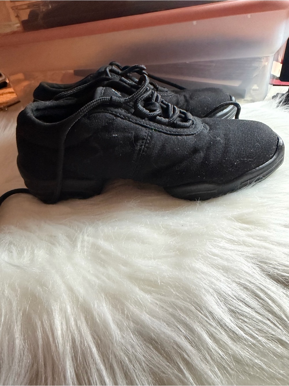 Capezio Black and White Street Shoe Sizing Guide
